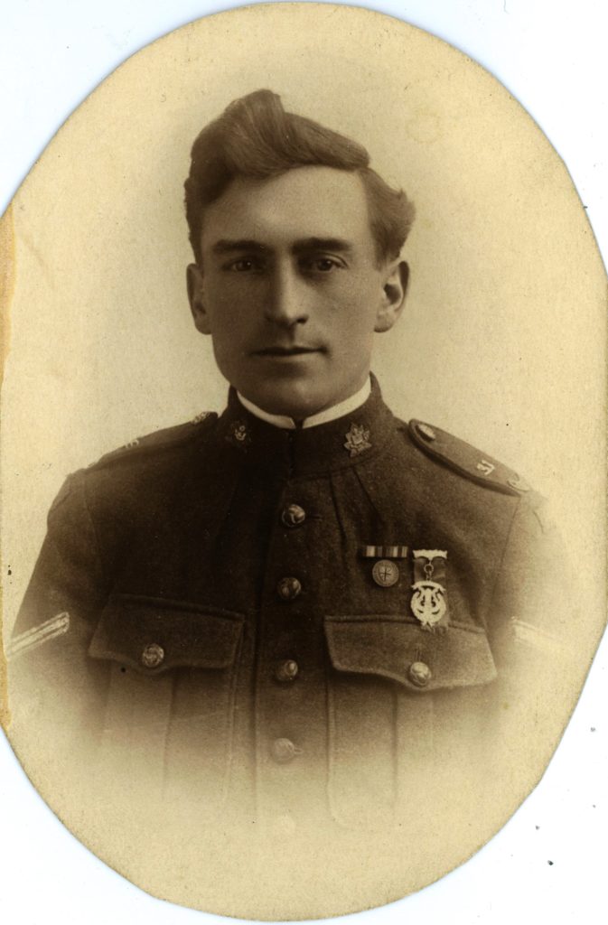 Robert Larkin Sr in uniform - Cropped